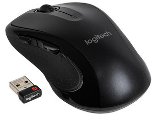 Mouse Láser Inalámbrico Logitech m510, USB.