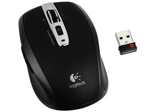 Mouse Logitech Anywhere MX Darkfield Láser, Inalámbrico, USB.