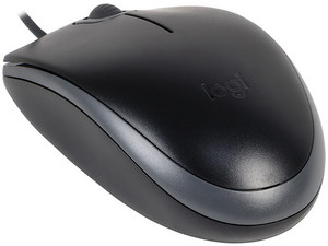 Mouse Logitech m110 Silent Óptico, USB. Color Negro