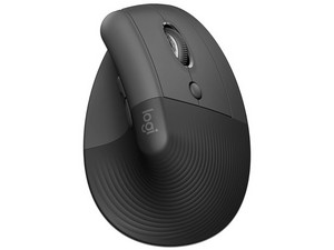 Mouse Óptico Ergonómico Inalámbrico Logitech Lift Vertical, USB, Bluetooth. Color Grafito