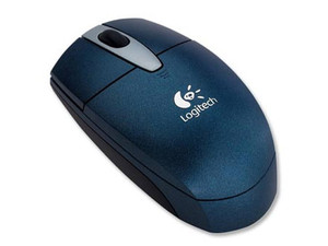 Logitech Cordless Optical Mouse para Notebooks - Azul