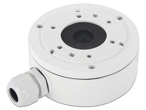 Caja para conexiones Hikvision DS-1280ZJ-XS. Color Blanco.