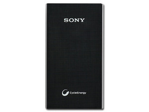Batería portátil Sony CP-V5A para smartphone de 5000mAh, USB. Color Negro.