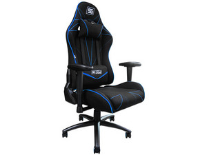 Silla Gamer Vorago Start The Game CGC500-BL. Color Negro/Azul.