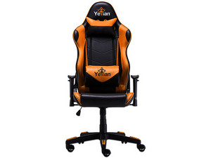 Silla Gamer Yeyian Gaming Chair Cadira 1150. Color Naranja/Negro.