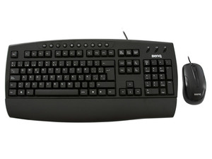 Teclado PS/2 y Mouse USB BenQ i150, Color Negro | pcel.com