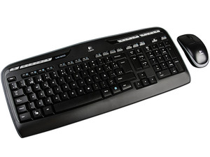 Teclado y Mouse inalámbricos Logitech Wireless Desktop MK300