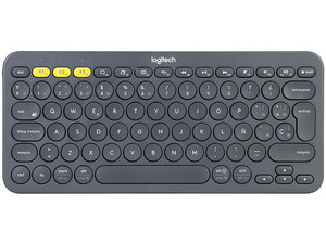 Teclado Bluetooth Logitech K380, Multidispositivo (Versión Español). Color Negro.