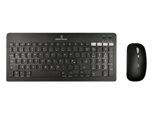Kit de Teclado y Mouse Perfect Choice Zebrary, Bluetooth, Receptor