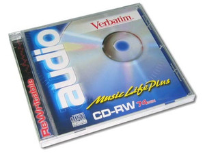 Disco Verbatim CD-RW MusicLife+ de 74Min