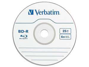Blu-Ray Verbatim Caja Jewel, 25GB, 6X, 1 pieza.
