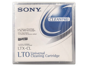 Cartucho de limpieza para LTO SONY LTX-CL 12.65mm.
