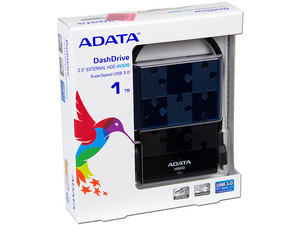 Disco Duro Portátil ADATA DashDrive HV610 de 1 TB, USB 3.0.