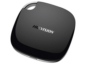 Unidad de Estado Sólido Portátil Hikvision de 256GB, USB-C. Color Negro.