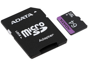 Tarjeta Micro SD de 64 GB Auanoz Micro SDXC Clase 10 UHS-I Tarjeta De Memoria De Alta Velocidad para Teléfono Rojo-64gb Tableta y PC con Adaptador 