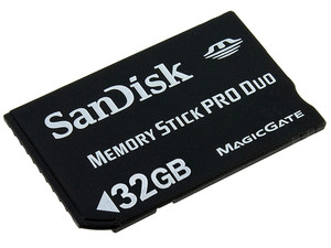 SanDisk MemoryStick Pro Duo 32GB SDMSPD-032G-J95 :20230905120824