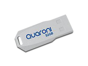 Unidad Flash USB 2.0 Quaroni QU-02 de 32GB.