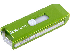 Unidad Flash USB 2.0 Verbatim Store 'n' Go de 4 GB. Color Verde