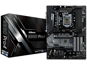 T Madre Asrock B360 Pro4 Chipset Intel B360 Soporta Core I7