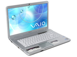Laptop Sony Vaio VGN-NW215T:
Procesador Intel Pentium T4300 (2.10GHz),
Memoria de 2GB DDR II, Disco Duro de 250GB,
Pantalla de 15.5
