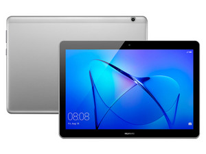 Tablet Huawei MediaPad T3 10:
Procesador Snapdragon 425 Quad Core (1.40 GHz),
Memoria RAM de 2GB, Almacenamiento de 16GB,
Pantalla LED Multi Touch de 10.1