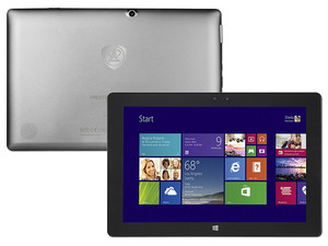 Tablet Prestigio Visconte 2 con Windows 8.1, Procesador Intel Celeron N2806, Wi-Fi, 2 Cámaras, Pantalla LED Multitouch de 10.1