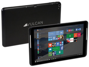 Tablet Vulcan Traveler 10.1: 
Procesador Intel Atom Z3735G Quad Core (hasta 1.83 GHz),
Memoria RAM 2GB, Almacenamiento 32GB,
Pantalla IPS Multi-Touch de 10.1