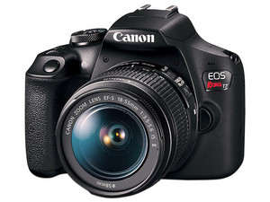 Cámara Fotográfica Digital Canon EOS Rebel T7, 24.1 MP, Video HDR, Wi-Fi. Con lente 18-55mm.