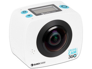 Cámara de video Eurocase Crosscam 360, Full HD 1080p,  Wi-Fi.
