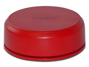Sirena de base BOSCH FNM-420-A-BS, 92 dB, para interior, Color Rojo.