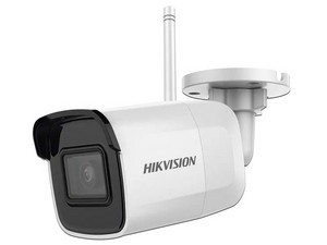 Cámara de vigilancia Hikvision DS-2CD2041G1-IDW1, resolución de 2560 x 1440, 2MP, IR hasta, Wi-Fi. Color Blanco.