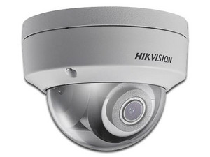 Mini Cámara de vigilancia tipo domo Hikvision DS-2CD2123G0-IS de 2MP, IR hasta 30m con lente de 2.8mm, PoE.