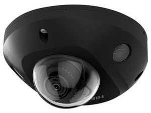 Cámara de Vigilancia IP Tipo Mini Domo Hikvision DS-2CD2543G2-I(S)(BLACK) de 4MP (2688 x 1520), Lente 2.8 mm, IR Hasta 30m, IP67, Color Blanco.