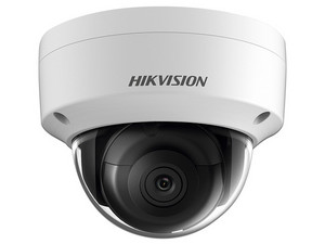 Cámara de Vigilancia IP tipo Domo Hikvision DS-2CD3145G0-IS de 4MP (2688 x 1520), IR hasta 40m, IP67.
