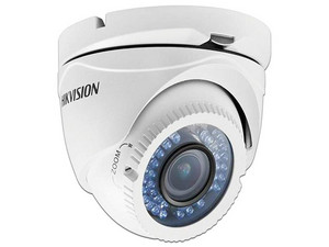 Cámara de vigilancia Hikvision, 1296x732p, 1MP, IP66, IR hasta 40m. Color Blanco.