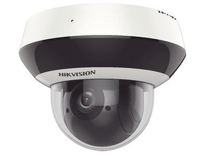 Cámara de Vigilancia IP Tipo Domo Hikvision DS-2DE2A204IW-DE3(C0)(S6) de 2MP (1920 x 1080), Lente 2.8 a 12 mm, IR Hasta 20 m, 4X Zoom, Color Blanco/Negro.