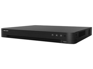 DVR Hikvision IDS-7232HQHI-M2/S(E) de 32 canales TurboHD de 4MP y 8 canales IP, 2 Puertos SATA de hasta 10TB (Disco Duro No Incluido).