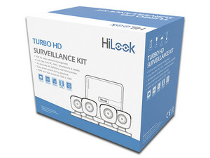 Kit de vigilancia HiLook KIT7208BM con 4 cámaras tipo bala y 1 DVR de 8 canales, 720p