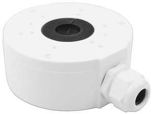 Caja de Conexiones Plástica Syscom DS-1280-ZJ-XS-P para Cámaras de Vigilancia, Color Blanco.