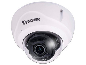 Cámara de vigilancia IP tipo Domo Vivotek FD9387-HTV-A, 2560x1920p, 5MP, IR hasta 50m, IK10, IP66, Ethernet, PoE.