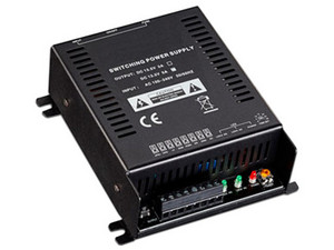 Fuente de poder para sistemas de control de acceso Axceze AC-PWSUP204, 13.5V, 5A. Color negro.