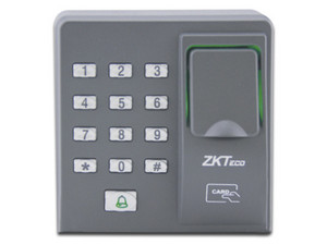 Kit de control de acceso ZKTeco X7KIT, Lector biométrico, Sensor de puerta, Botón de apertura, Fuente de alimentación, Cerradura eléctrica.
