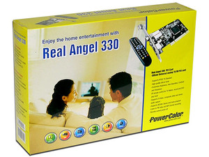 Tarjeta PowerColor Real Angel 330, Captura de Video, Sintonizador de TV y de Radio FM con Control Remoto.