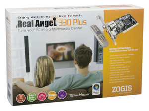 Tarjeta de Captura de Video Zogis Real Angel 330 Plus, Sintonizador de TV y de Radio FM con Control Remoto. PCI