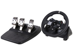 Volante Logitech G920 Driving Force compatible con PC (USB), y Xbox One, Series X y S.