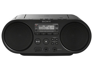 Radiograbadora Sony BoomBox con CD, Radio AM/FM, 3.5mm.