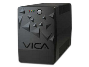 No-Break VICA Optima 1500 con 8 contactos, 1500VA, 900 W, Color Negro.
