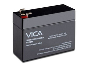 Batería Recargable VICA de 12V, 12AH, hasta 2 años de vida útil.