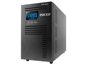 No-Break Forza FDC-103K, 3000VA/3000W, Salida NEMA 5-20R y NEMA L5-30R. Color Negro.