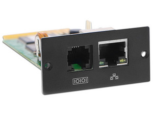Tarjeta SNMP Forza FDC-CD610, Monitorea y administra múltiples unidades UPS interconectadas en la red.